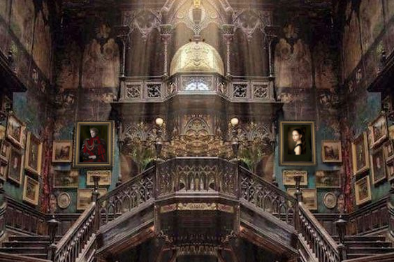 ミニチュアドールハウス内部